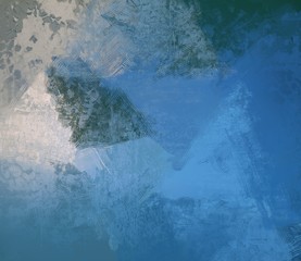 2d illustration. Canvas painting. Hand made.