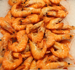 des crevettes 