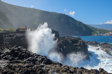 Fototapeta na wymiar Tenerife's beautiful west coast