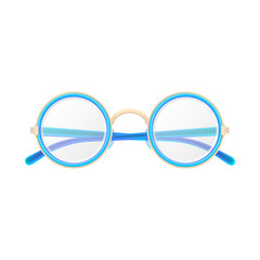 Isolated object of glasses and frame symbol. Collection of glasses and accessory vector icon for stock.
