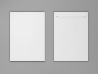 Blank paper c4 envelope