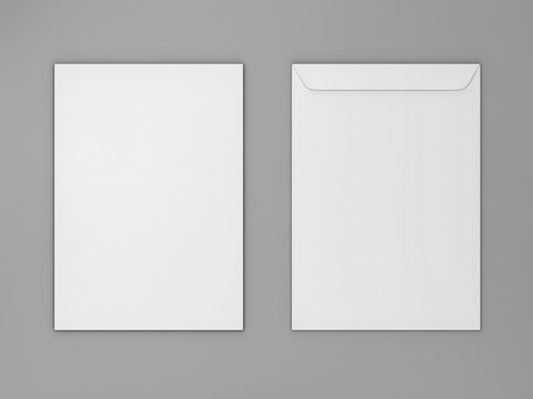 Blank paper c4 envelope