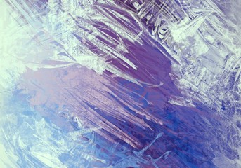 Abstract canvas. Handmade painting.