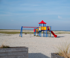Spielplatz am Strand