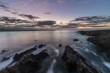 Sunset on the coasts of Galicia!