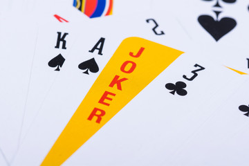 Pokerkarten - Glücksspiel - Symbolfoto
