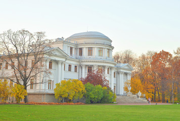Elaginoostrovsky Palace in St. Petersburg.