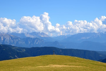 Panoramablick über Südtirol