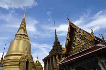 Fototapeta na wymiar Pałac Królewski w Bangkoku
