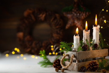 Christmas or New Year festive card