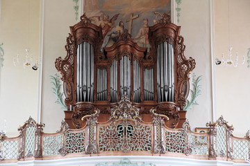 Orgue Silbermann d'Ettenheimmünster