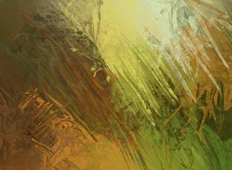 Abstract canvas. Handmade painting.