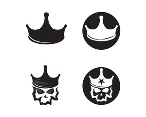 Crown Logo Template vector illustration