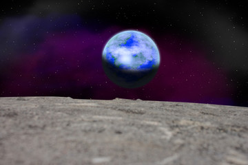 Plakat Planet Erde
