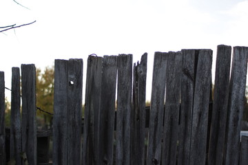 old, fence