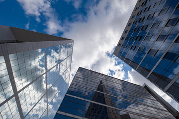 Fototapeta na wymiar Modern business buildings - PBBC