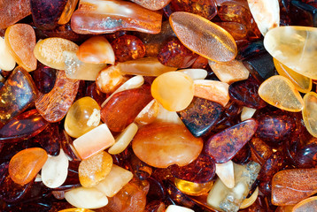 Background, natural amber