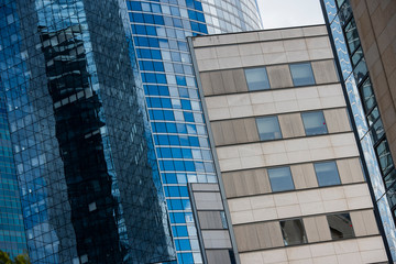 Fototapeta na wymiar Corporate building in detail - business concept - PBBC