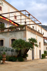 A typical Italian veranda