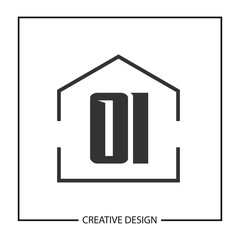 Initial OI Letter Logo Template Design