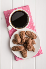 The chocolate pralines.