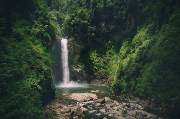 Tappiya Waterfall in Batad Philippines