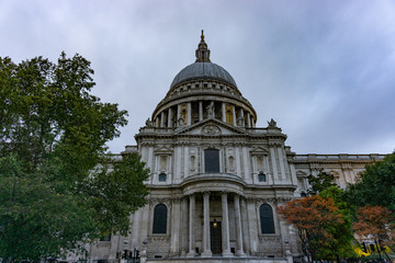 Fototapeta na wymiar St. Paul's Cathedral church, London, UK