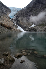 Briksdal Glacier near Olden, Norway