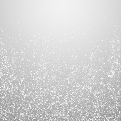 Amazing falling stars Christmas background. Subtle