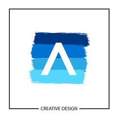 Letter A Logo Template Design