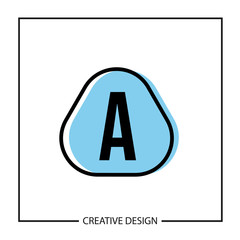 Letter A Logo Template Design