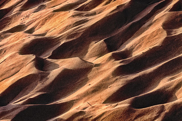 TEXTURA Y FORMA EN LAS DUNAS DE ARENA