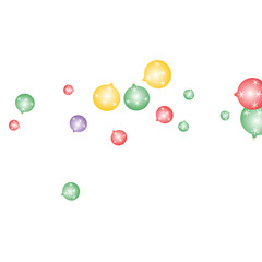 Celebration background template with Christmas balls. New Year Vector Background for Brochure, Cover. Vector Holiday Texture.