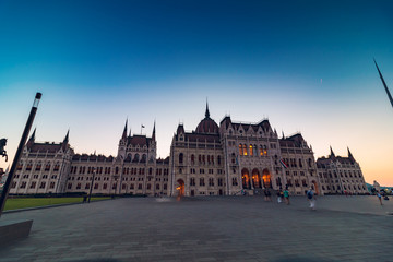 Fototapeta na wymiar Budapest parliament building 
