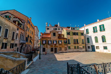 Obraz premium Picturesque streets in Venice