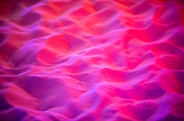 Sand Texture. pink sand. Background from fine pink. Sand background