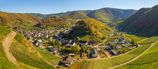 Weinort Mayschoss an der Ahr, Deutschland