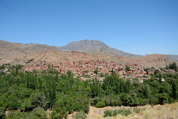 Fototapeta na wymiar Medieval village, Abyaneh, Iran