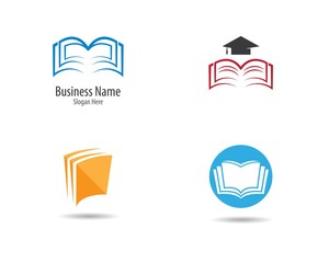 Book logo illustration