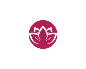 Beauty flower logo