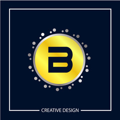 Letter B Logo Template Design