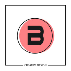 Letter B Logo Template Design