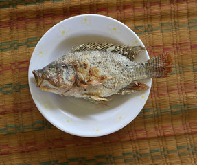 grilled fish food