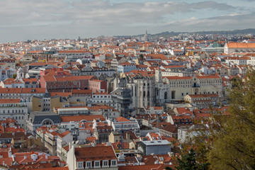 Naklejka na ściany i meble Lisboa - Lisbonne