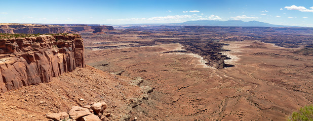 Fototapeta na wymiar Island in the Sky viewpoint Canyonlands near Moab USA