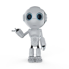 mini robot open hand