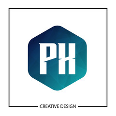 Initial PX Letter Logo Template Design