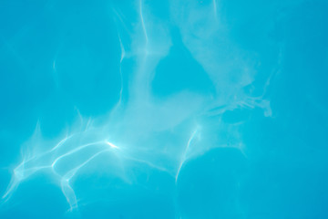 Abstract of beautiful sparkling Water Loop. glistening water 