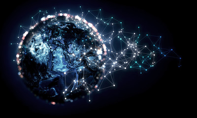 New technologies for your business. 3d rendering