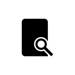 Document Search tool icon. One of simple collection icons for websites, web design, mobile app